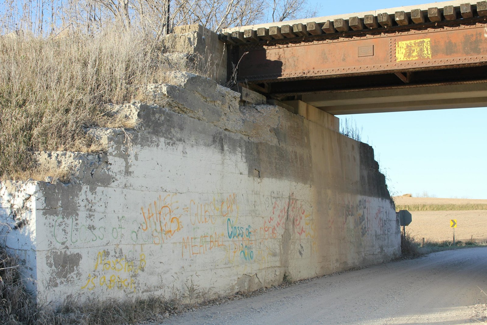 West abutment